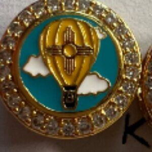 Pandora Gold New Mexico Exclusive Charm Bead Charm Travel Charm